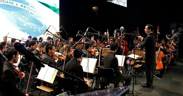 Apresentação da Orquestra Filarmônica do Senai SP