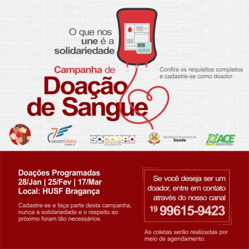 Socorro realiza campanha de doação de sangue