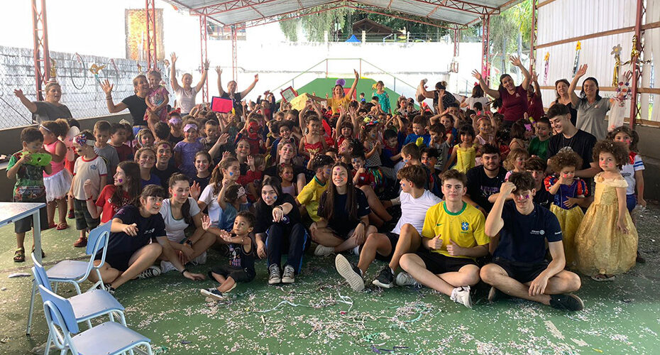 Interact promove dia de alegria na CMEI Profª Tarsila Picarelli Marcolino