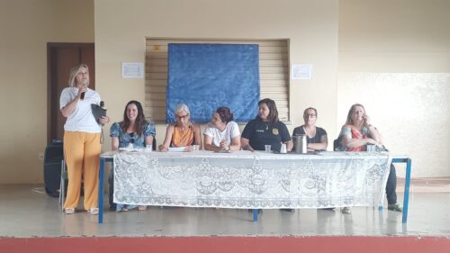Prevenção da violência doméstica foi tema de palestra na Escola Estadual José Craveiro
