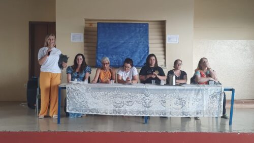 Prevenção da violência doméstica foi tema de palestra na Escola Estadual José Craveiro