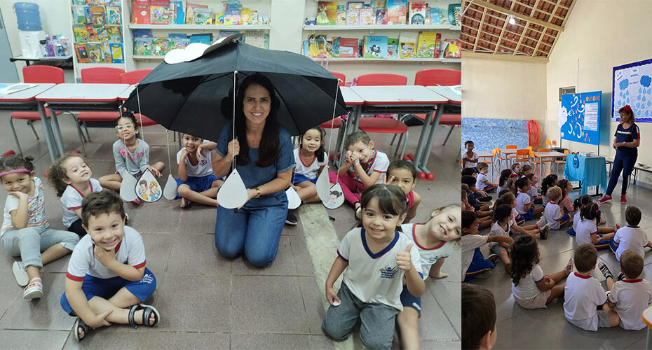 Semana da Água é tema de ações lúdicas e de conscientização em escolas da Rede Municipal de Ensino de Socorro