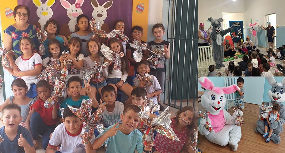 Comemorações de Páscoa animam escolas e creches municipais