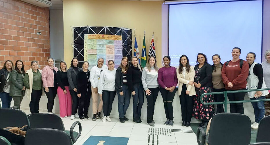 Professores da Rede Municipal de Ensino participam de formação sobre marcos de desenvolvimento infantil