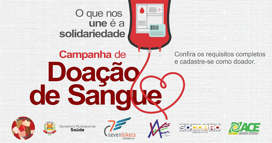 Socorro realiza campanha de doação de sangue