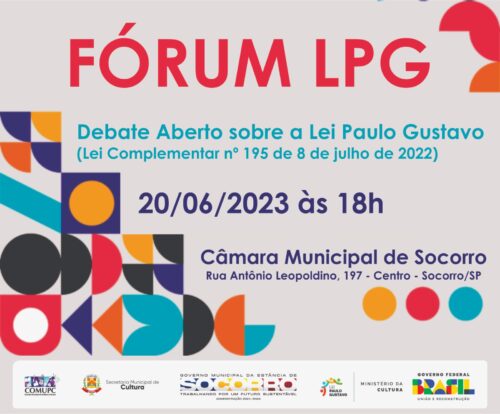 Secretaria de Cultura realiza fórum para implantação da Lei Paulo Gustavo em Socorro