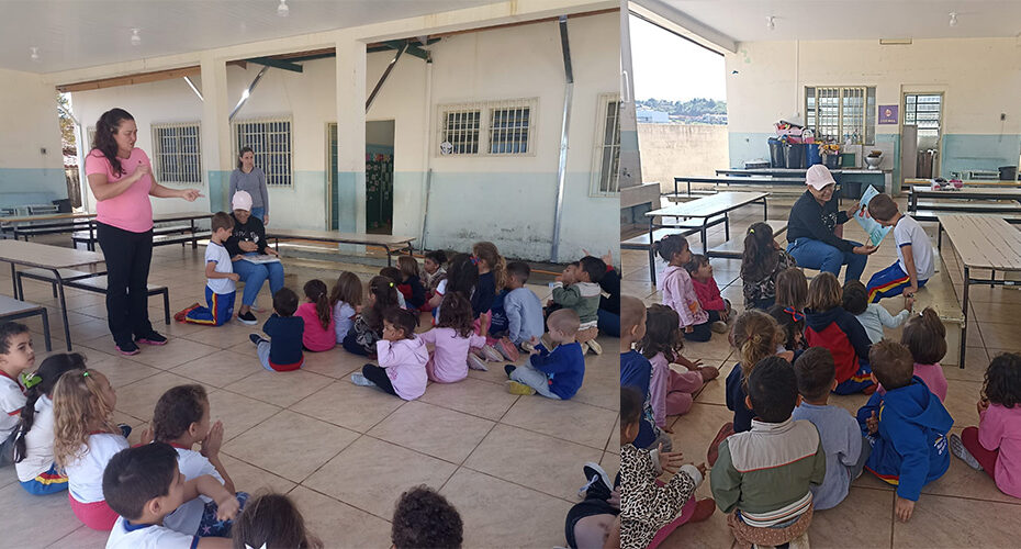 Famílias e escola desenvolvem, juntas, projeto de contação de histórias