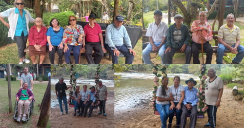 Centro Dia do Idoso tem tarde ao ar livre em parque de aventura