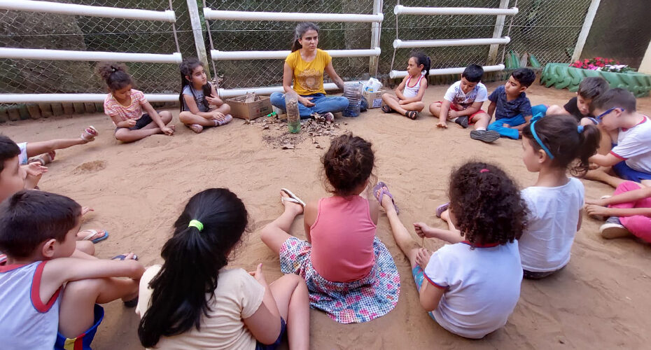 Mais de 2,3 mil alunos já participaram do projeto de educação socioambiental “Vira Adubo”